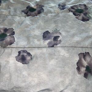 Calvin Klein TWIN comforter purple watercolor floral